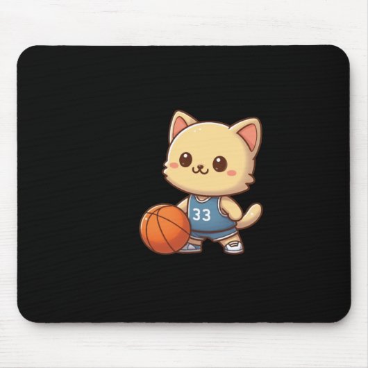 Basketbal Cat Ba Muismat (Voorkant)