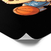 Basketbal Cat Ba Poster (Hoek)