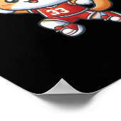 Basketbal Cat No 33 Lay Up Poster (Hoek)