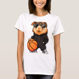 Basketbal cavia t-shirt