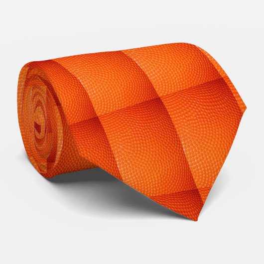 Basketbal close-up huid stropdas (Opgerold)