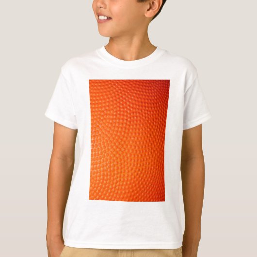 Basketbal close-up huid t-shirt (Voorkant)