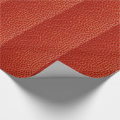 Basketbal Close-up Textuur Cadeaupapier (Hoek)