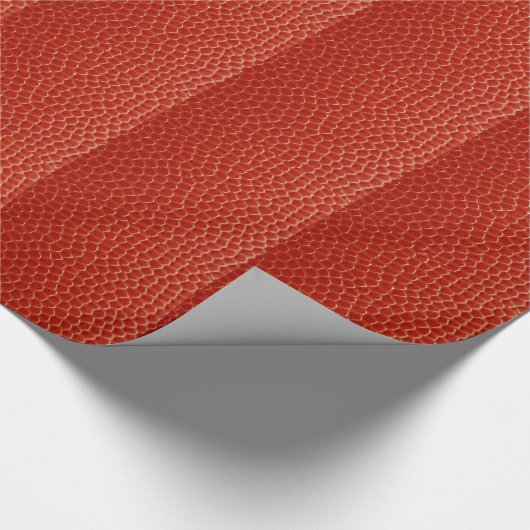 Basketbal Close-up Textuur Cadeaupapier (Hoek)