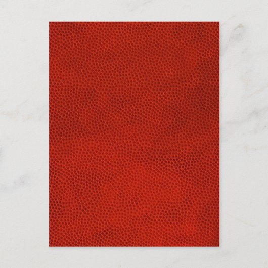 Basketbal Close-Up Textuur Huid Briefkaart (Voorkant)