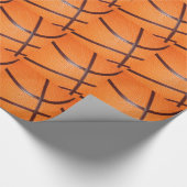 Basketbal Close-Up Textuur Huid Cadeaupapier (Hoek)