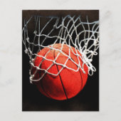 Basketbal Closeup Artwork Verticale Post Kaarten (Voorkant)