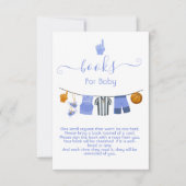 Basketbal Clothesline boeken voor baby Kaart (Voorkant)