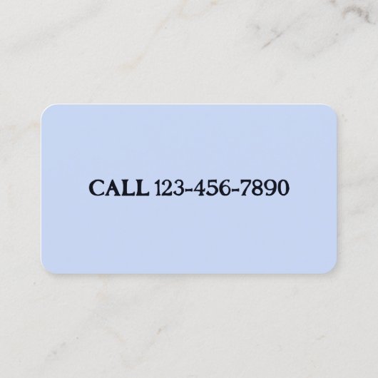 Basketbal Coach Agent Visitekaartje (Achterkant)