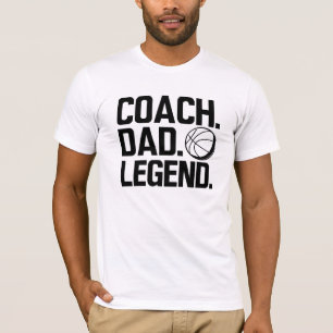 Basketbal Coach - Coach Dad Legend T-shirt