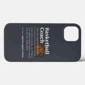 Basketbal coach definitie Case-Mate iPhone case (Achterkant (horizontaal))