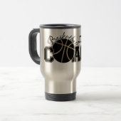 Basketbal Coach Mok door SRF (Voorkant links)