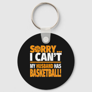 Basketbal coach of speler vrouw Shirt - sorry Sleutelhanger