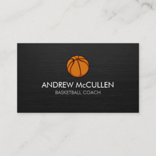 Basketbal Coach Scout Professioneel Sporten Visitekaartje