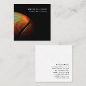 Basketbal Coach Scout Professionele Sport Vierkante Visitekaartje (Voorkant / Achterkant)