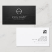 Basketbal Coach Scout Professionele Sport Visitekaartje (Voorkant / Achterkant)