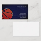 Basketbal Coach Scout Professionele Sport Visitekaartje (Voorkant / Achterkant)