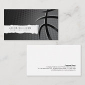 Basketbal Coach Scout Professionele Sport Visitekaartje (Voorkant / Achterkant)