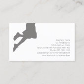 Basketbal Coach Scout Professionele Sport Visitekaartje (Achterkant)