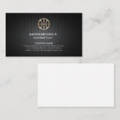 Basketbal Coach Scout Professionele Sport Visitekaartje (Voorkant / Achterkant)