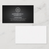 Basketbal Coach Scout Professionele Sport Visitekaartje (Voorkant / Achterkant)