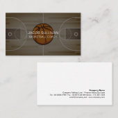 Basketbal Coach Scout Professionele Sport Visitekaartje (Voorkant / Achterkant)