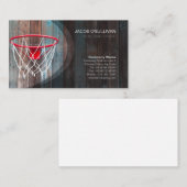 Basketbal Coach Scout Professionele Sport Visitekaartje (Voorkant / Achterkant)