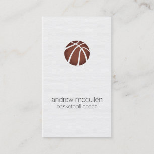 Basketbal Coach Scout Professionele Sport Visitekaartje
