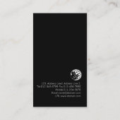 Basketbal Coach Scout Professionele Sportzaken Visitekaartje (Achterkant)