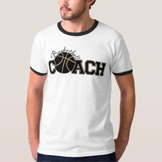 Basketbal Coach Shirt (Voorkant)