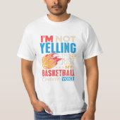 Basketbal Coach Shirt (Voorkant)