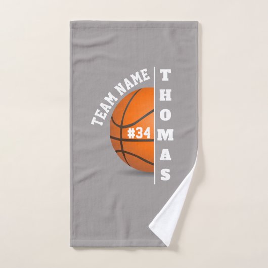 basketbal coach speler team handdoek (Handdoek)