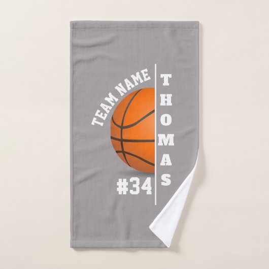 basketbal coach speler team handdoek (Handdoek)