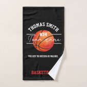 basketbal coach speler team handdoek (Handdoek)