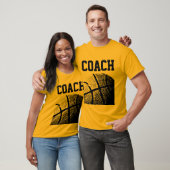 Basketbal coach t shirt | Personaliseerbaar (Unisex)
