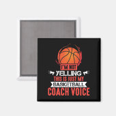 Basketbal Coach Voice Magneet (Voorkant / Achterkant)