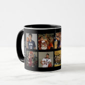 Basketbal Collage Mok (Voorkant links)