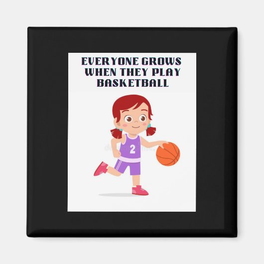 Basketbal Collecties 1 Magneet (Voorkant)