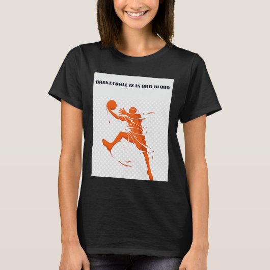 Basketbal Collecties 3 T-shirt (Voorkant)