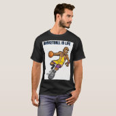 Basketbal Collecties T-shirt (Voorkant volledig)