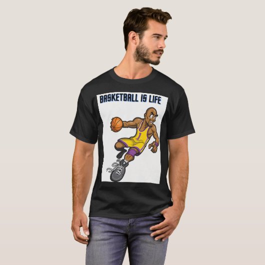 Basketbal Collecties T-shirt (Voorkant volledig)