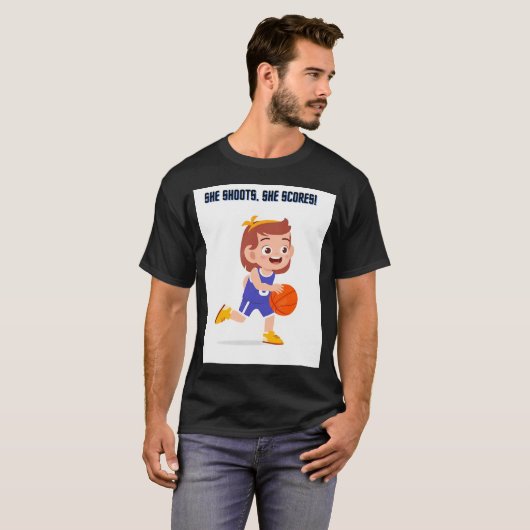 Basketbal Collecties T-shirt (Voorkant volledig)