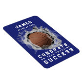 Basketbal Congrats Magnet Magneet (Rechterzijde)