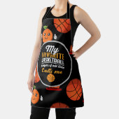 Basketbal Court Cuisine: Basketbal-thema Schort (Insitu)