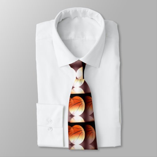 Basketbal Custom Stropdas Neckwear (Gebonden)