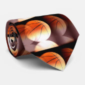 Basketbal Custom Stropdas Neckwear (Opgerold)