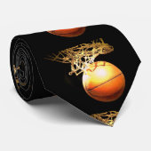 Basketbal Custom Stropdas Neckwear (Opgerold)