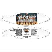 Basketbal Custom Team Foto, Spelers Namen & Logo (Panelen)