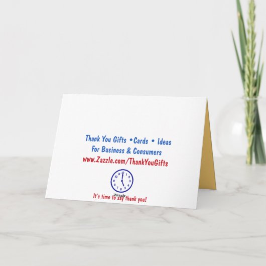 Basketbal Dank je kaarten (Achterkant)