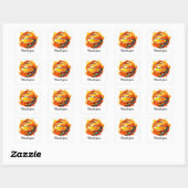 Basketbal dank u Sticker (Vel)